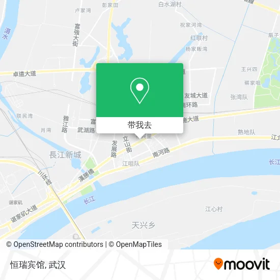 恒瑞宾馆地图