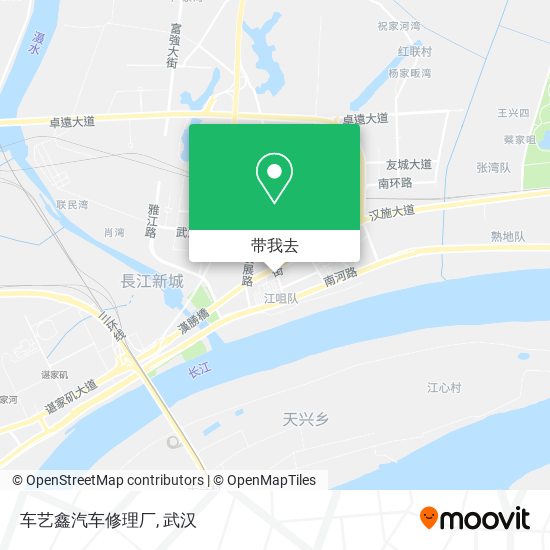 车艺鑫汽车修理厂地图
