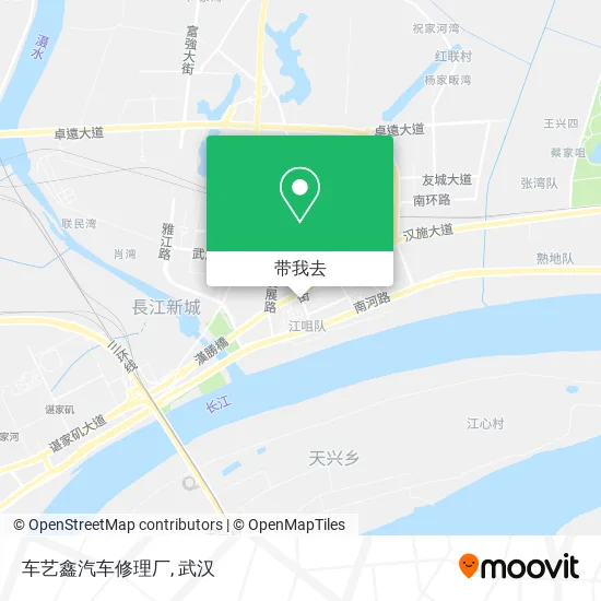 车艺鑫汽车修理厂地图