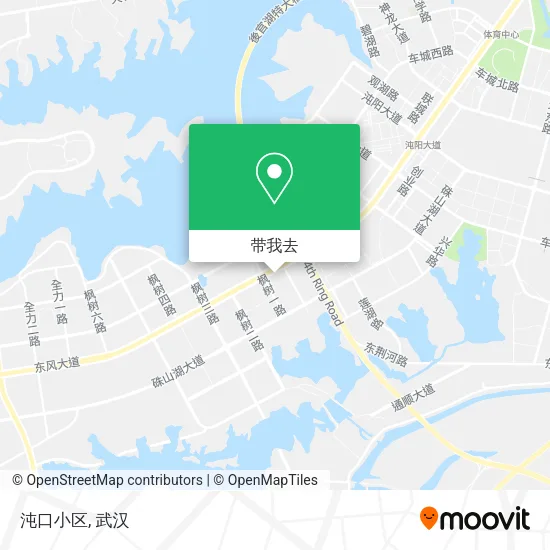 沌口小区地图