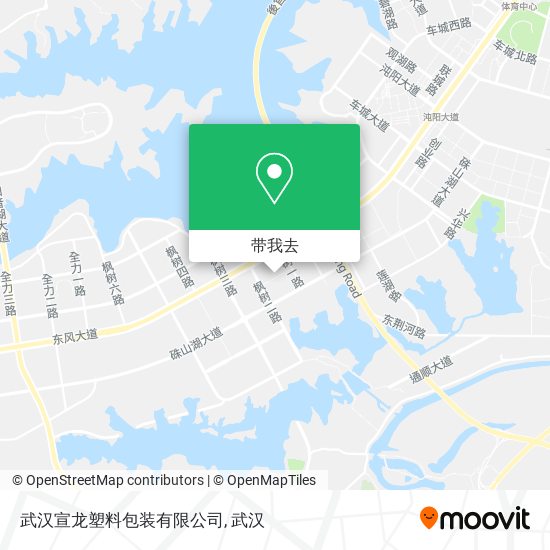 武汉宣龙塑料包装有限公司地图