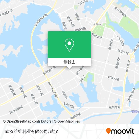 武汉维维乳业有限公司地图