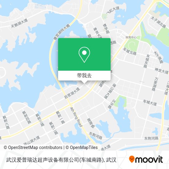 武汉爱普瑞达超声设备有限公司(车城南路)地图