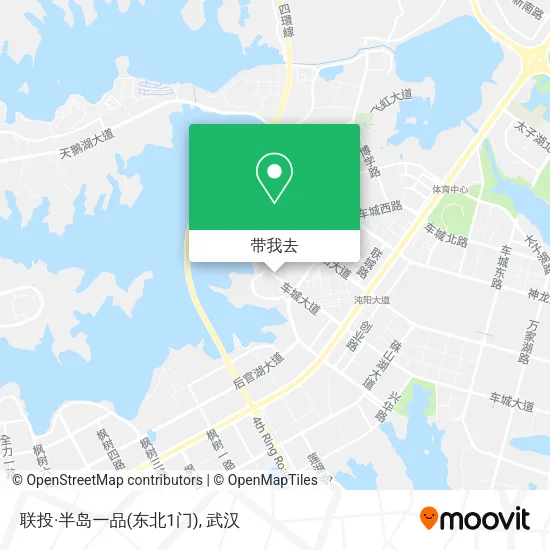 联投·半岛一品(东北1门)地图