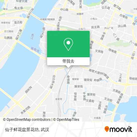 仙子鲜花盆景花坊地图