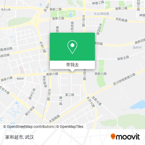 家和超市地图