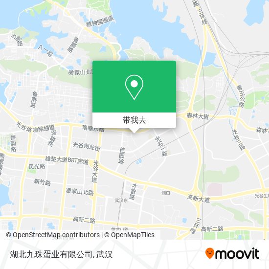 湖北九珠蛋业有限公司地图