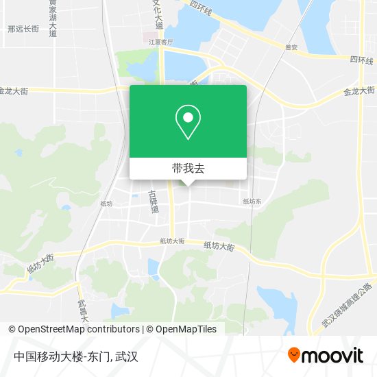 中国移动大楼-东门地图
