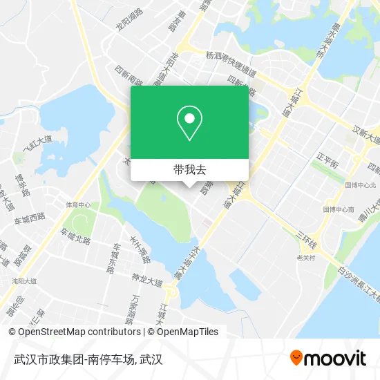 武汉市政集团-南停车场地图