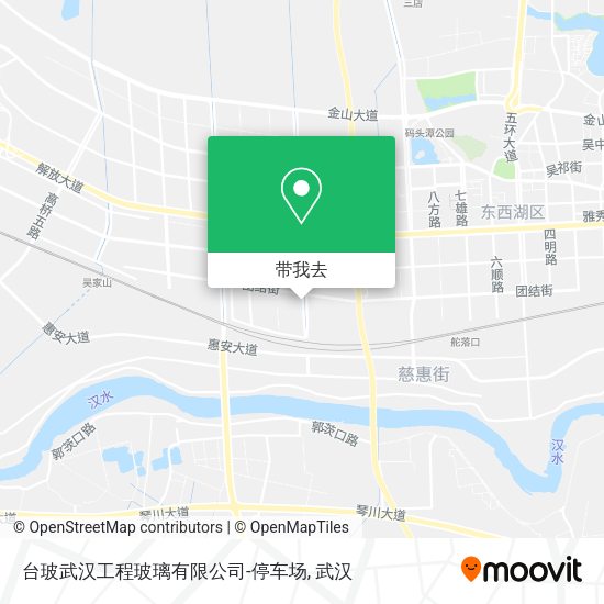 台玻武汉工程玻璃有限公司-停车场地图