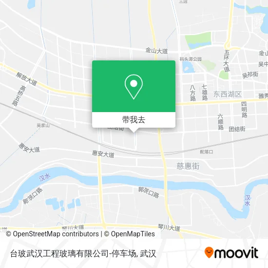 台玻武汉工程玻璃有限公司-停车场地图