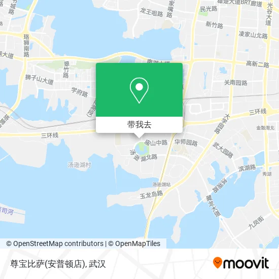 尊宝比萨(安普顿店)地图