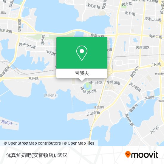 优真鲜奶吧(安普顿店)地图
