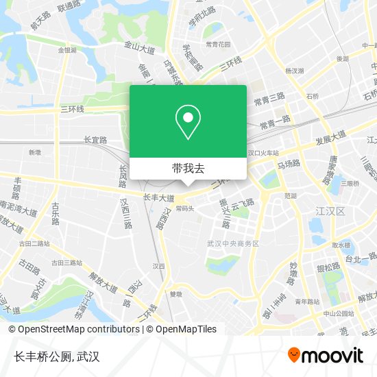 长丰桥公厕地图