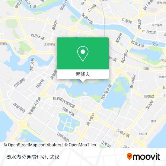 墨水湖公园管理处地图