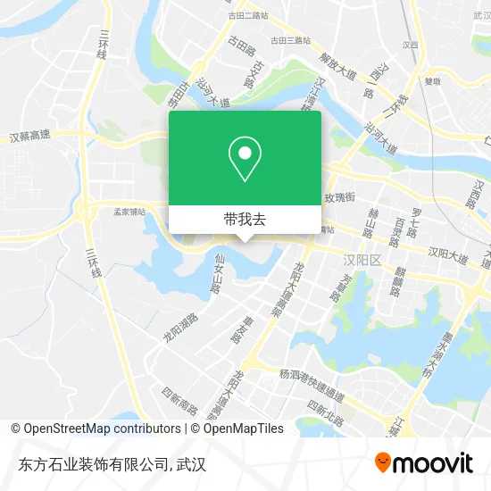 东方石业装饰有限公司地图