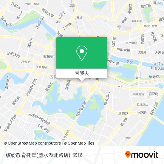 缤纷教育托管(墨水湖北路店)地图