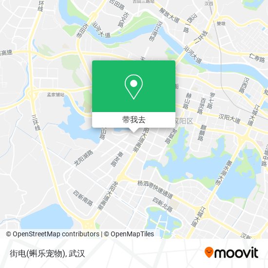 街电(蝌乐宠物)地图