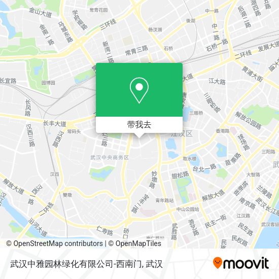 武汉中雅园林绿化有限公司-西南门地图