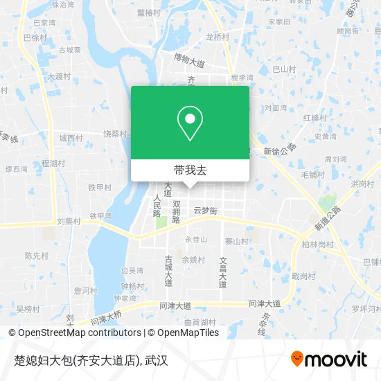 楚媳妇大包(齐安大道店)地图