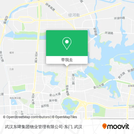 武汉东啤集团物业管理有限公司-东门地图