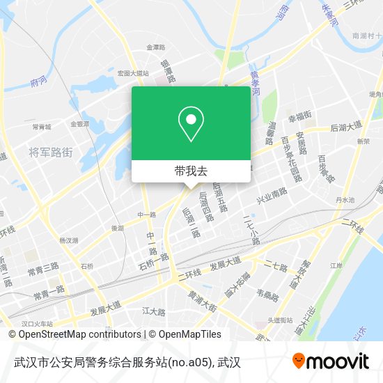 武汉市公安局警务综合服务站(no.a05)地图