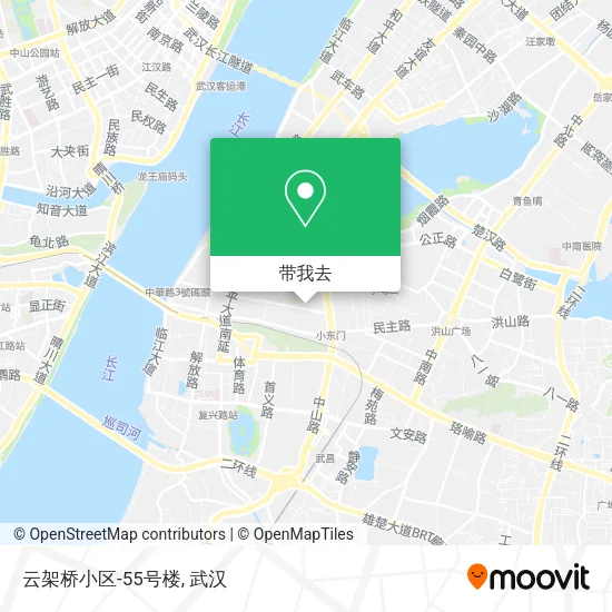 云架桥小区-55号楼地图