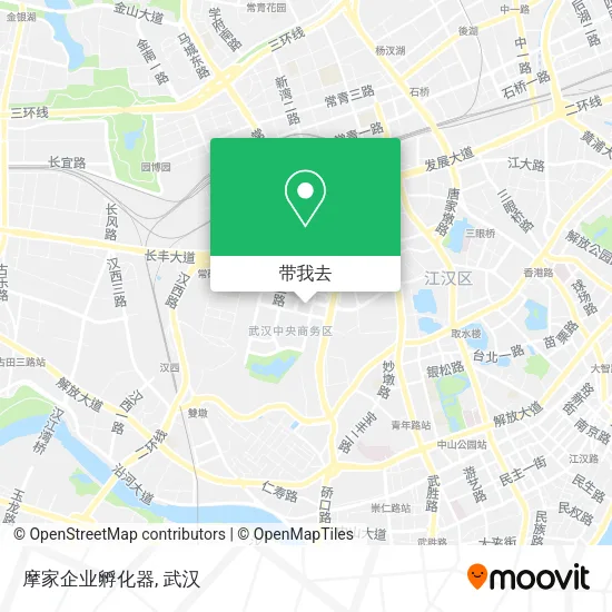 摩家企业孵化器地图
