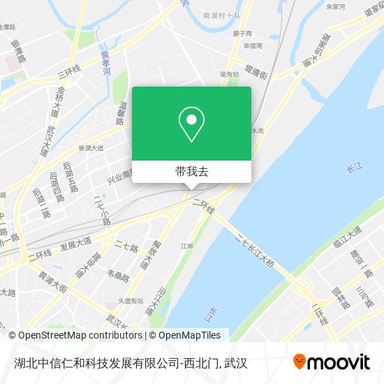 湖北中信仁和科技发展有限公司-西北门地图