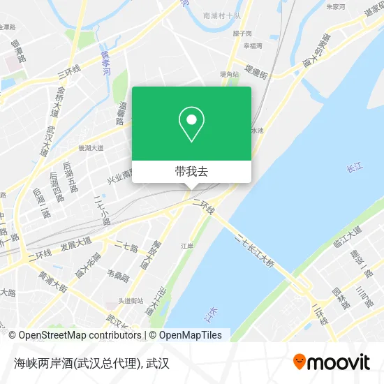 海峡两岸酒(武汉总代理)地图