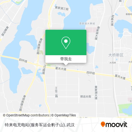 特来电充电站(服务军运会豹子山)地图
