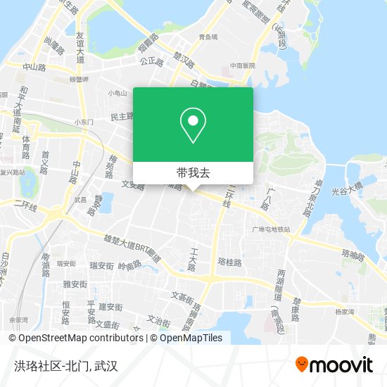 洪珞社区-北门地图