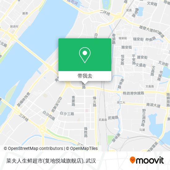 菜夫人生鲜超市(复地悦城旗舰店)地图