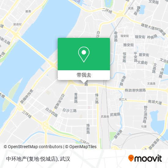 中环地产(复地·悦城店)地图