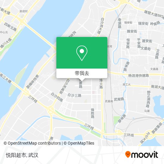 悦阳超市地图