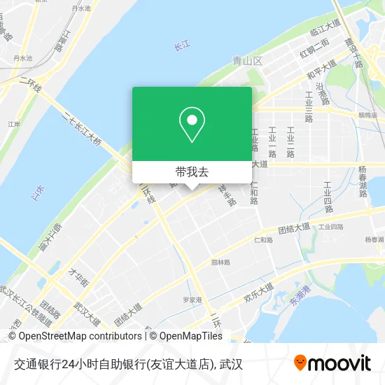 交通银行24小时自助银行(友谊大道店)地图