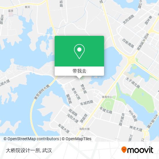 大桥院设计一所地图