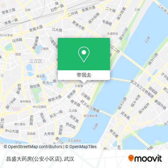 昌盛大药房(公安小区店)地图