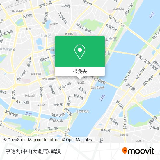 亨达利(中山大道店)地图