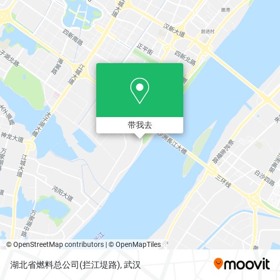 湖北省燃料总公司(拦江堤路)地图