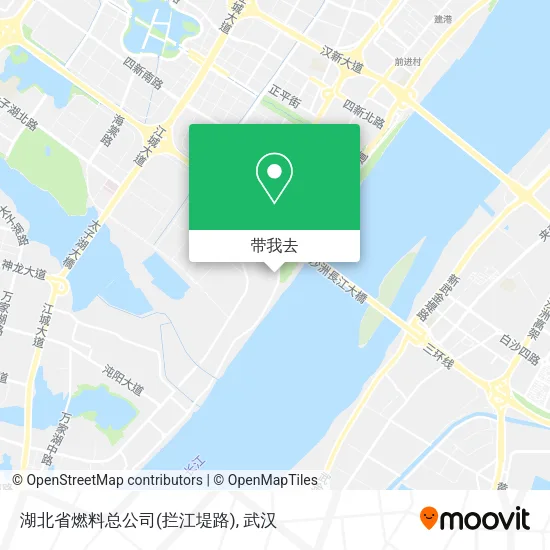 湖北省燃料总公司(拦江堤路)地图