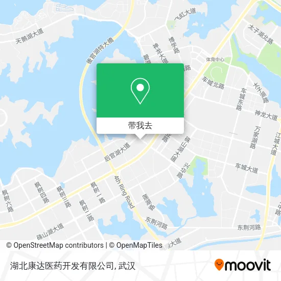 湖北康达医药开发有限公司地图