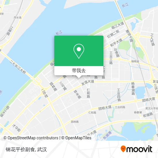 钢花平价副食地图