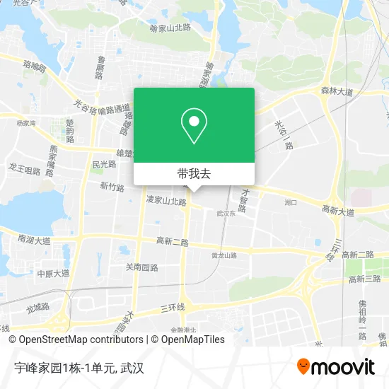 宇峰家园1栋-1单元地图