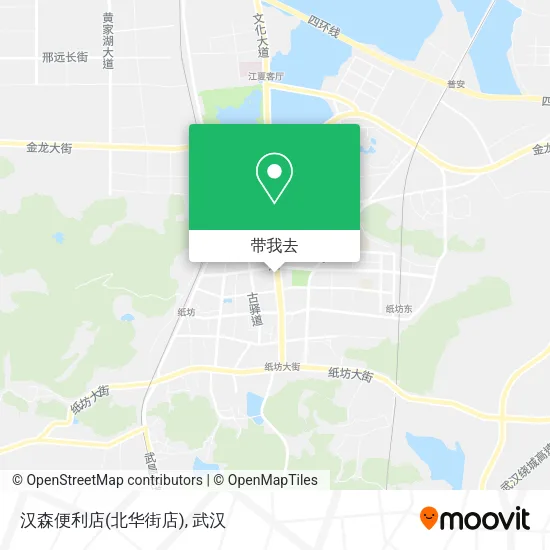 汉森便利店(北华街店)地图