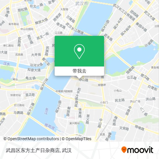 武昌区东方土产日杂商店地图