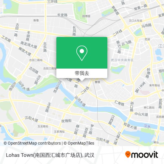 Lohas Town(南国西汇城市广场店)地图