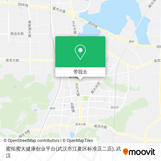 蜜拓蜜大健康创业平台(武汉市江夏区标准店二店)地图
