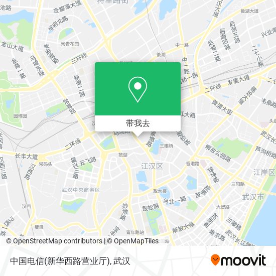 中国电信(新华西路营业厅)地图