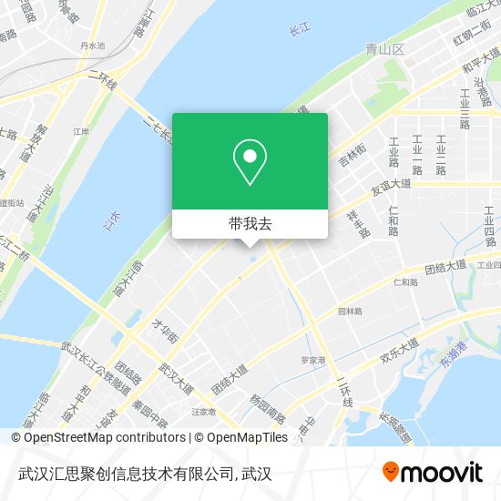 武汉汇思聚创信息技术有限公司地图
